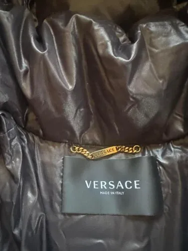 New versace Bustier puffer jacket Ladies