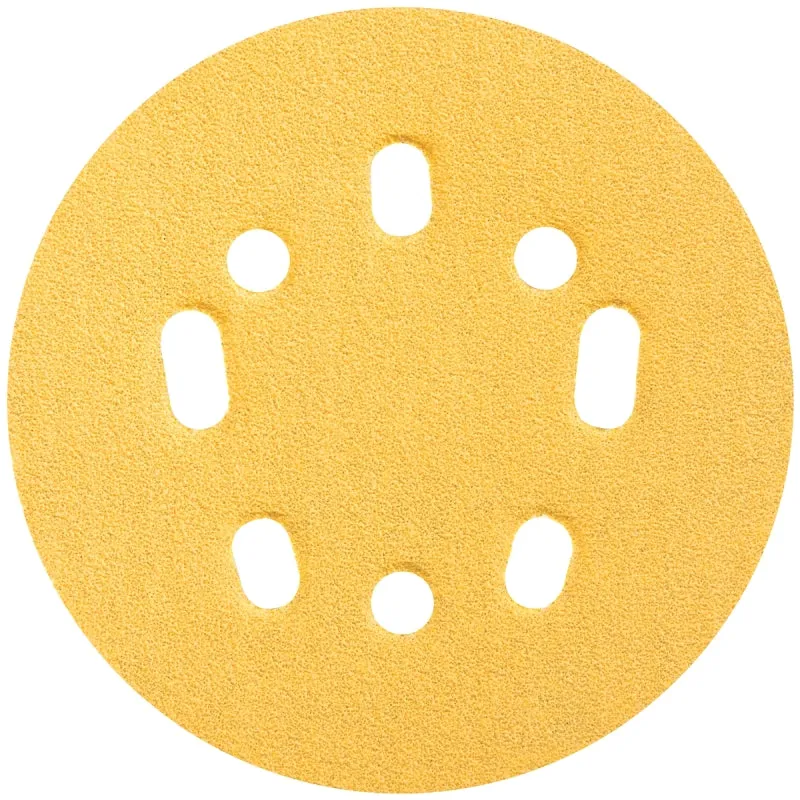 Norton 04062 Sanding Disc, 5 in Dia, Coated, P80 Grit, Coarse, Aluminum Oxide Abrasive, Paper Backing, Universal Vacuum :PK 25: QUANTITY: 1