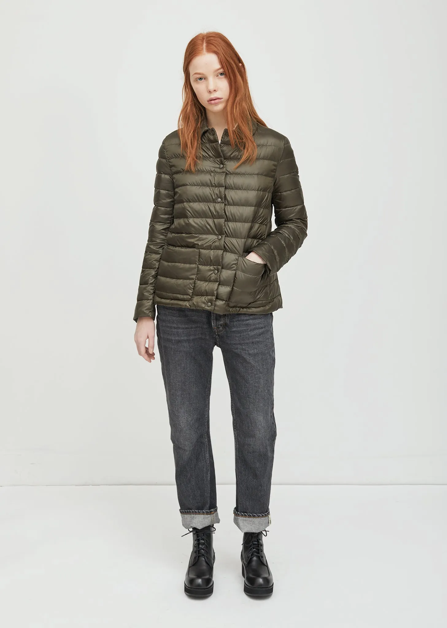 Nylon Puffer Jacket