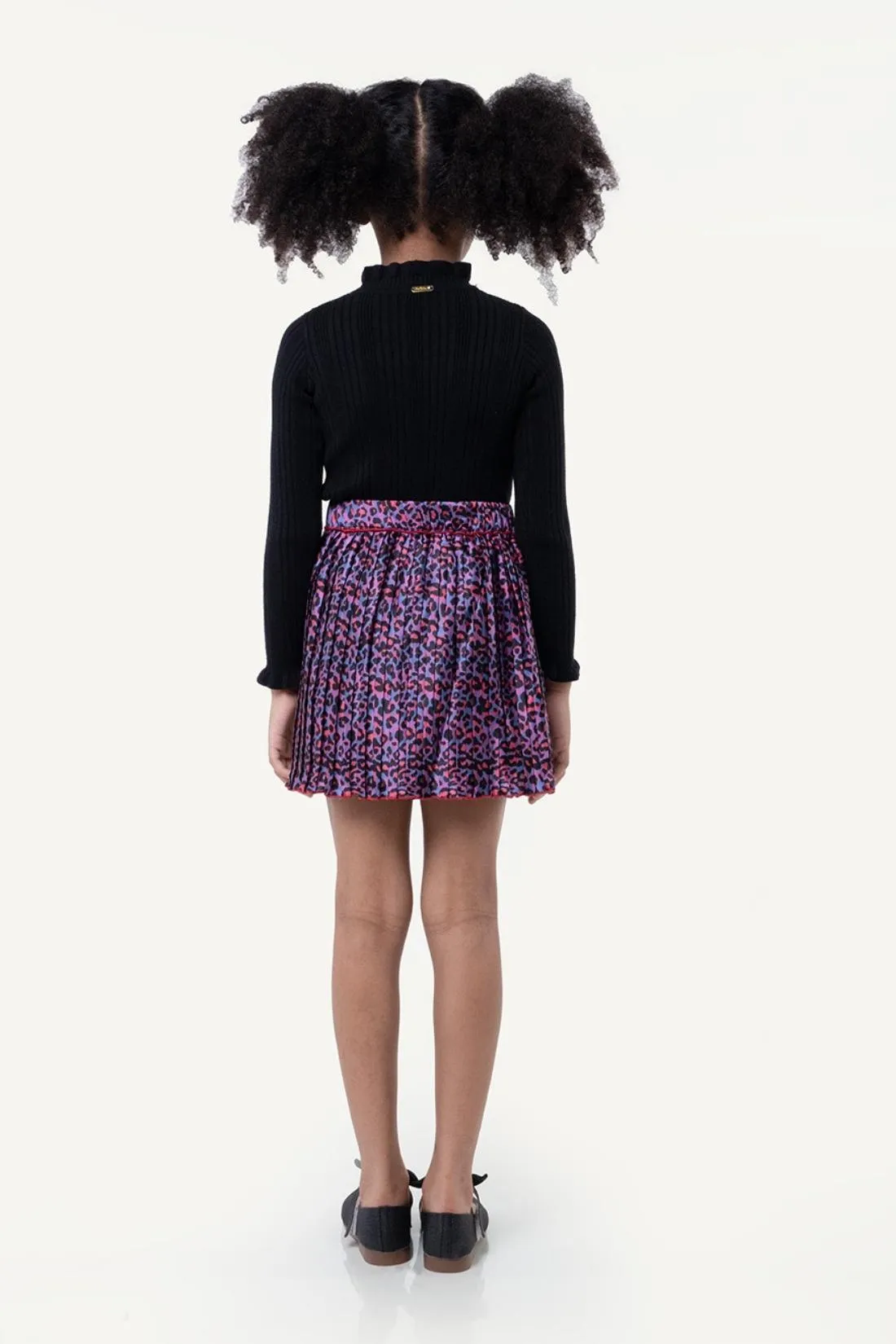 One Friday Multi Animal Printed Skirt