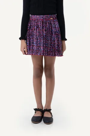 One Friday Multi Animal Printed Skirt