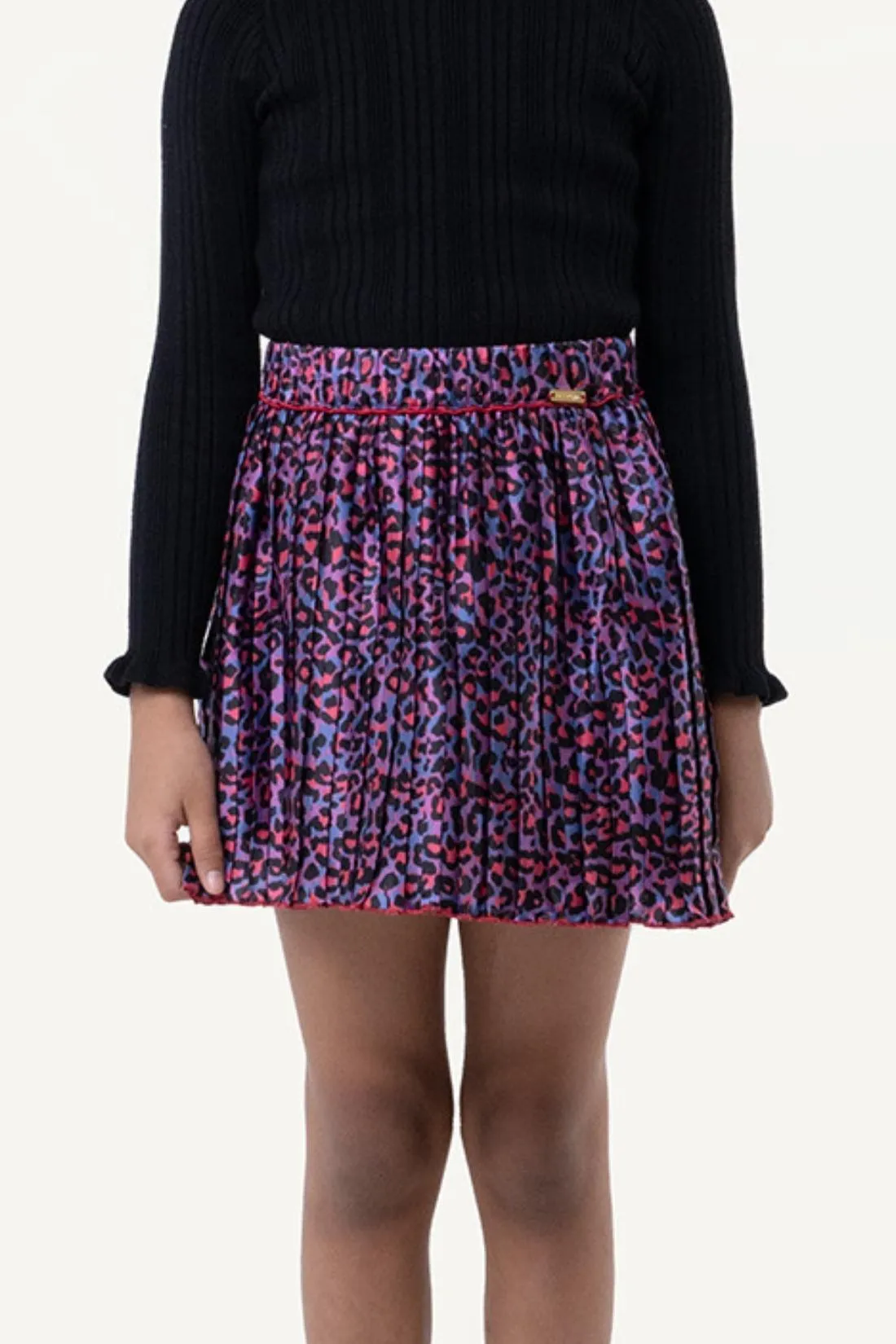 One Friday Multi Animal Printed Skirt