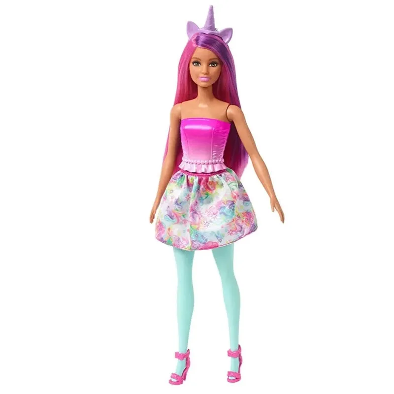 Original Barbie Dreamtopia Doll  Set With Fantasy Pets & Accessories