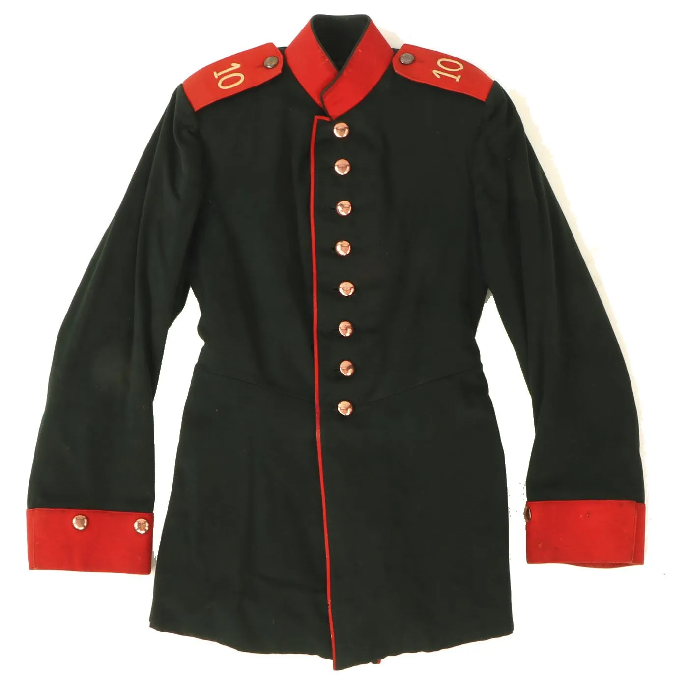 Original Imperial German WWI Hanoverian Jäger Battalion Nr. 10 Enlisted Coat