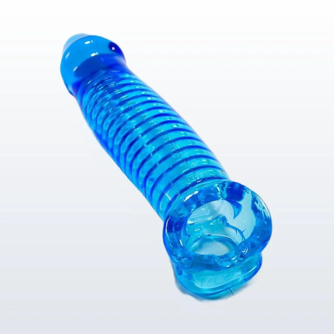 Oxballs Muscle Smooth Cocksheath - Ice Blue