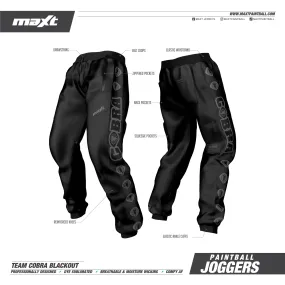 Paintball Jogger Pants - Cobra Blackout