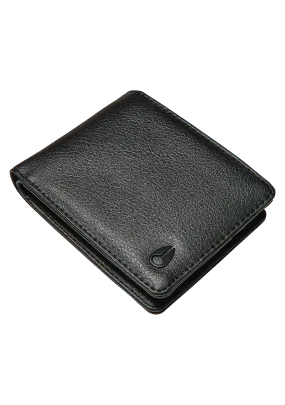 Pass Vegan Leather Wallet - Black