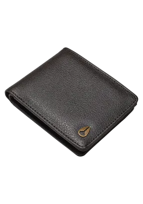 Pass Vegan Leather Wallet - Brown