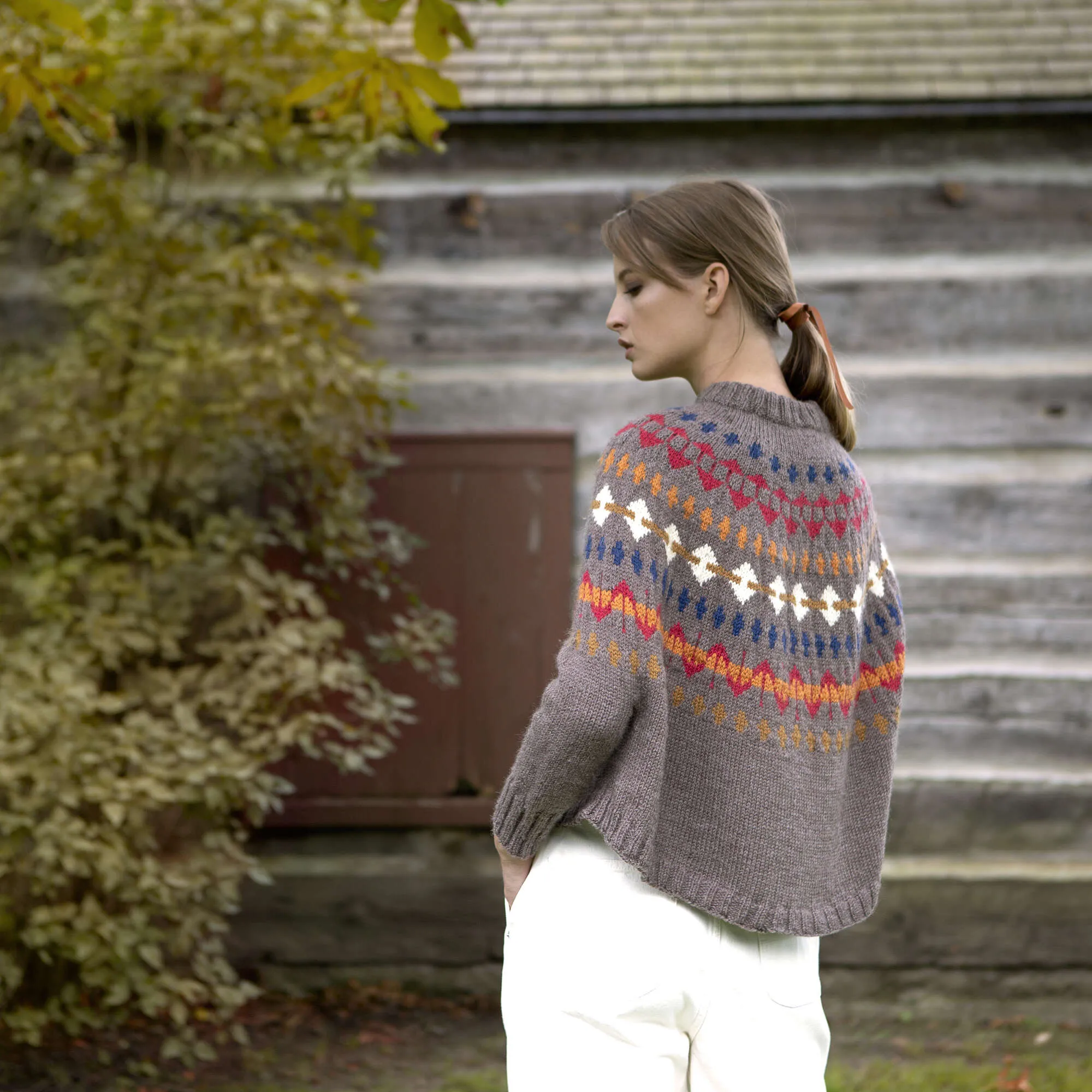 Patons Leslieville Knit Swoncho