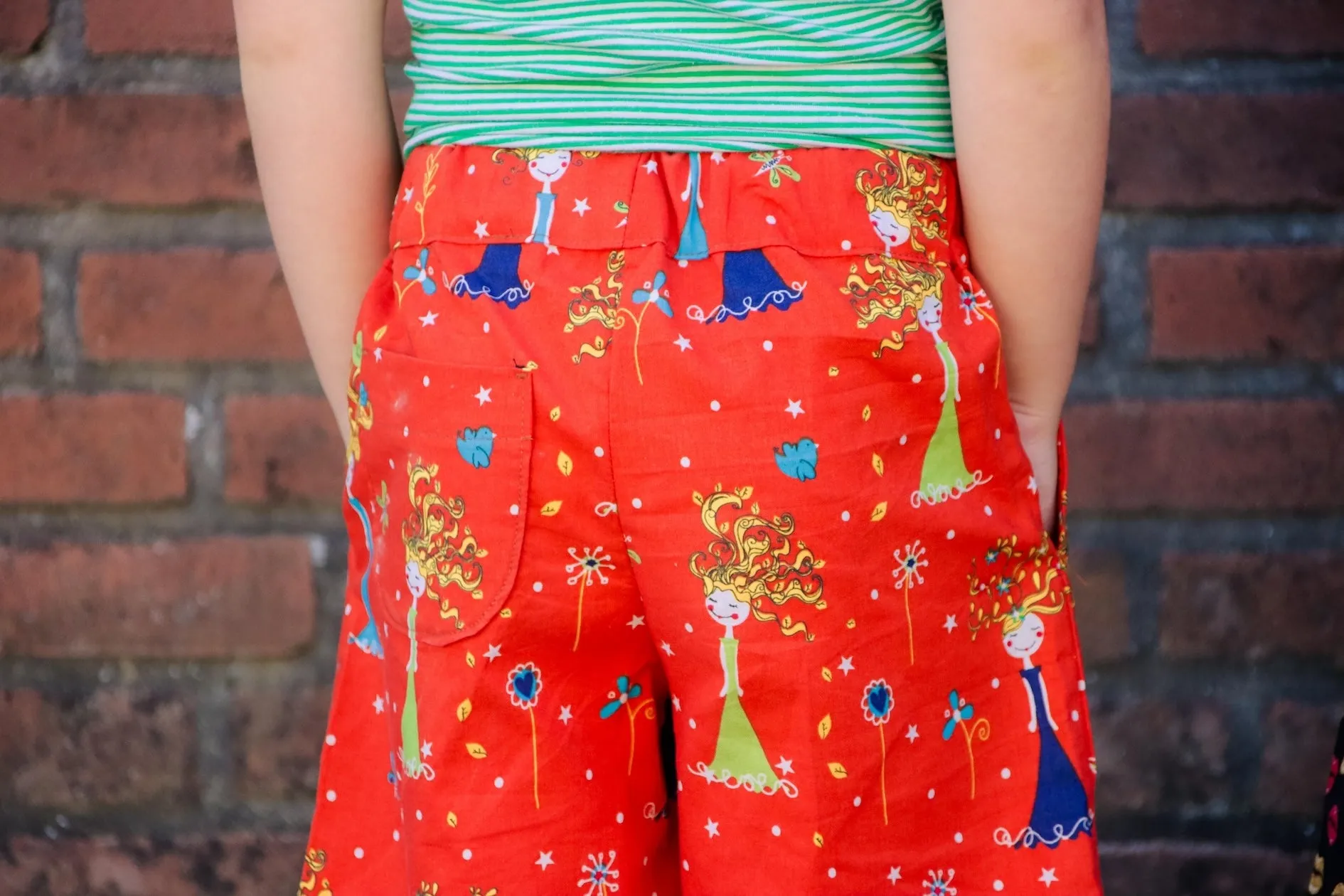 PDF Pattern - Waratah Wide Leg Pants - Child | Waves & Wild