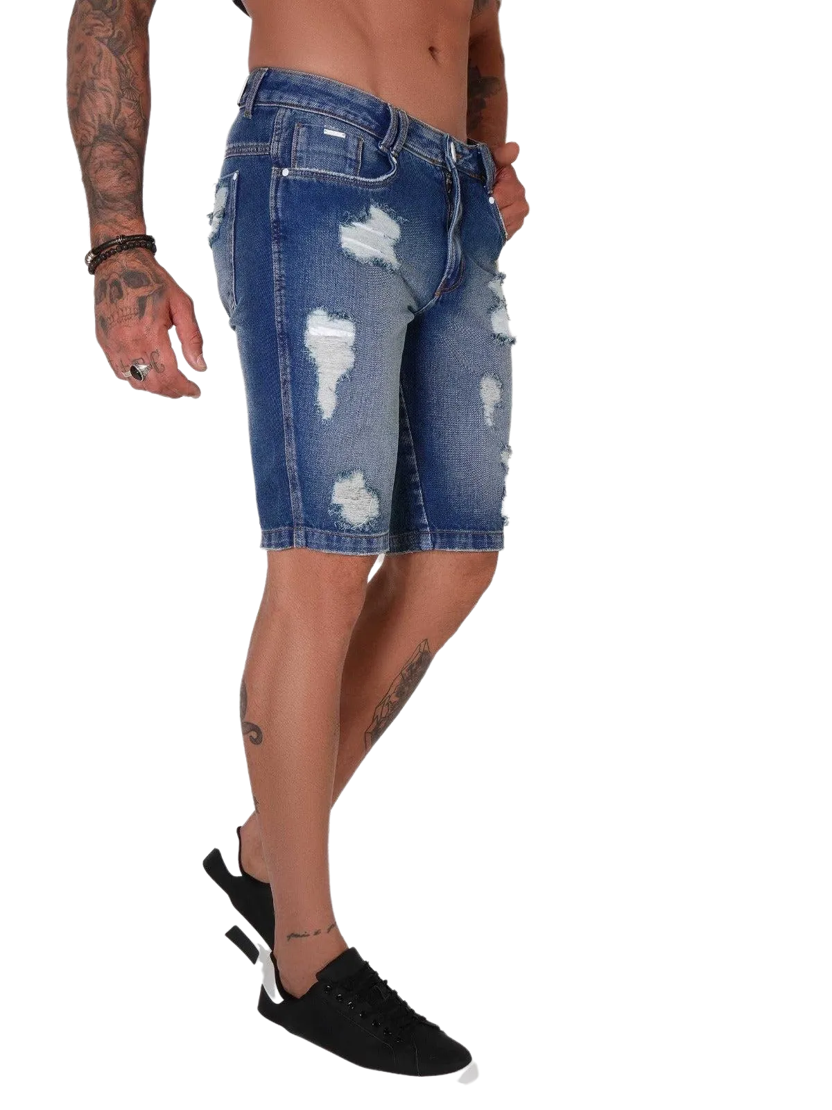 Pit Bull Jeans Men's Jeans Shorts 64927