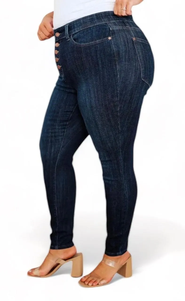 Plus Size High Rise Judy Blue Skinny Jeans