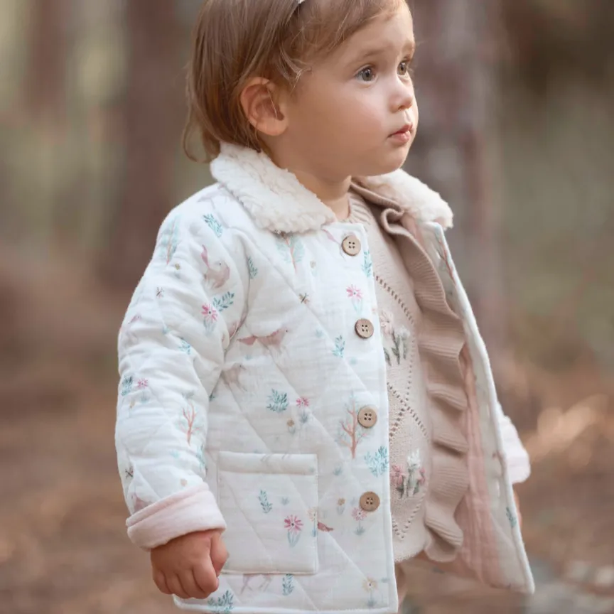 Pony Meadow Organic Muslin Quilted Jacket