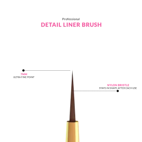 Professional Detail Liner Nail Brush