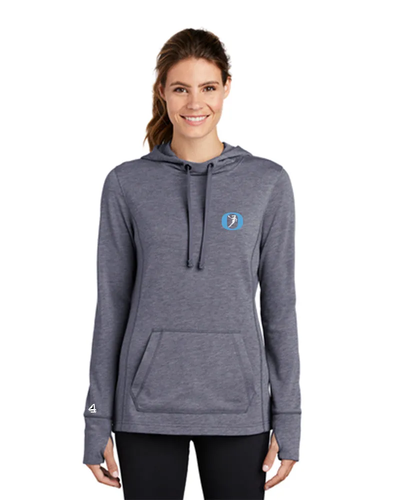 "O" Girls Lax Triblend Lightweight Hoodie