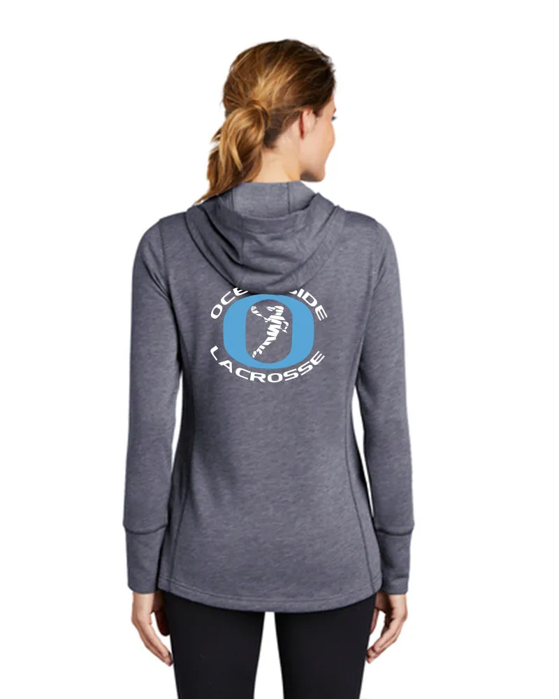 "O" Girls Lax Triblend Lightweight Hoodie