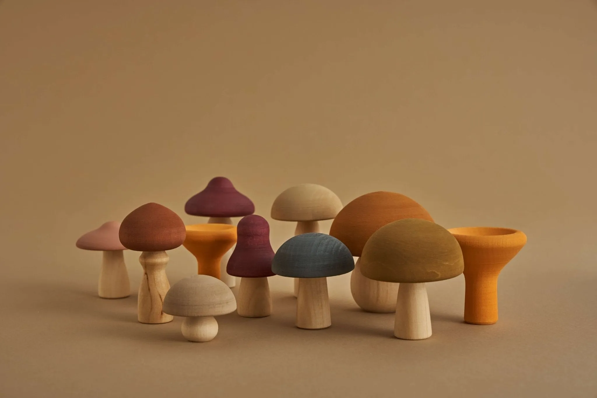 Raduga Grez Wooden Mushrooms