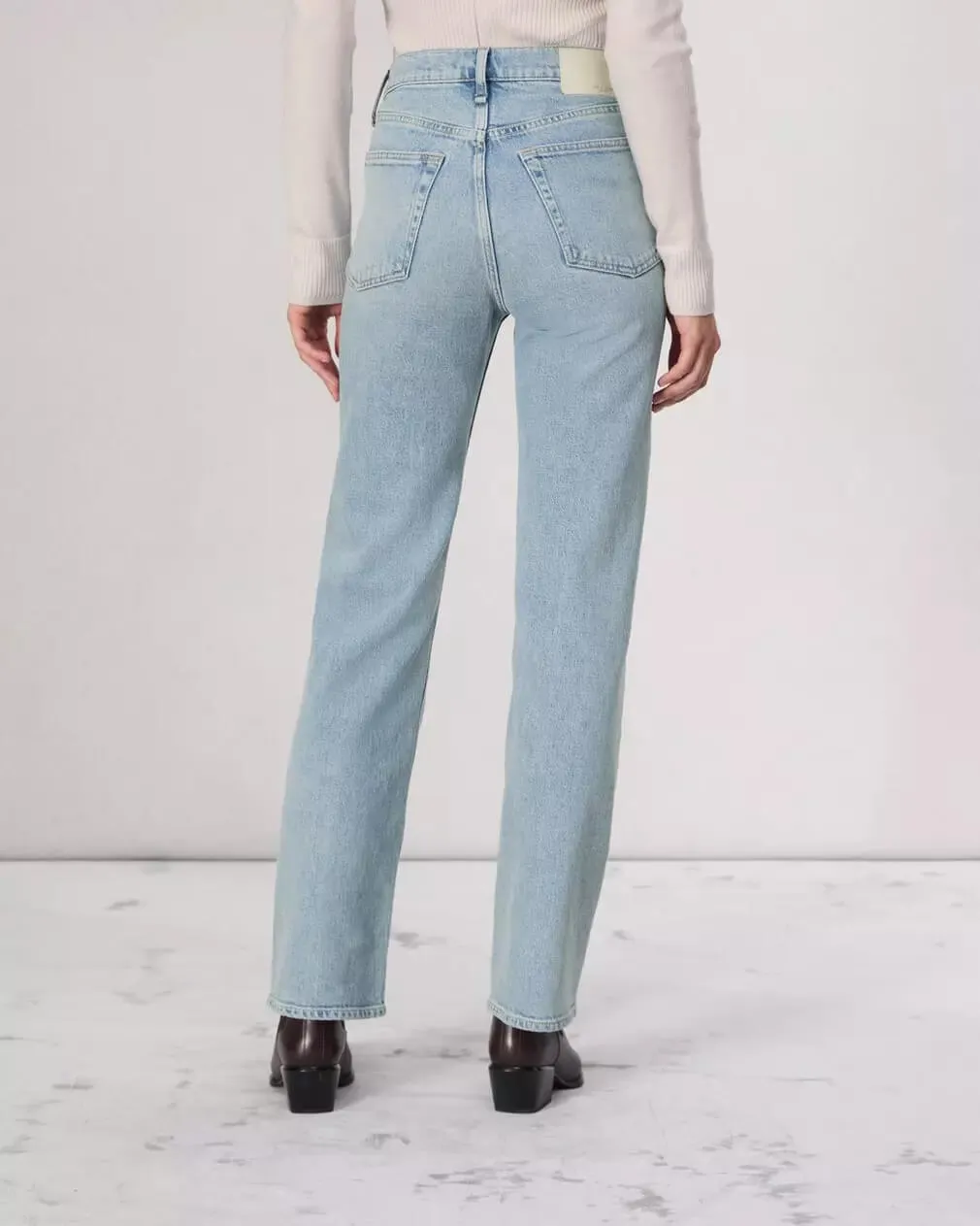 Rag & Bone - Harlow Mid Rise jean in Bloomfield wash