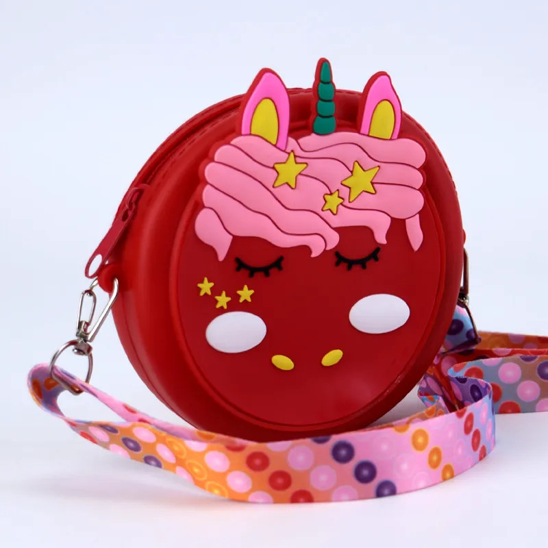 Rainbow Sparkle! Silicone Unicorn Crossbody Bag - Clearance Sale!