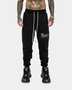 Saint Morta Lover Quilted Sweat Pants Black