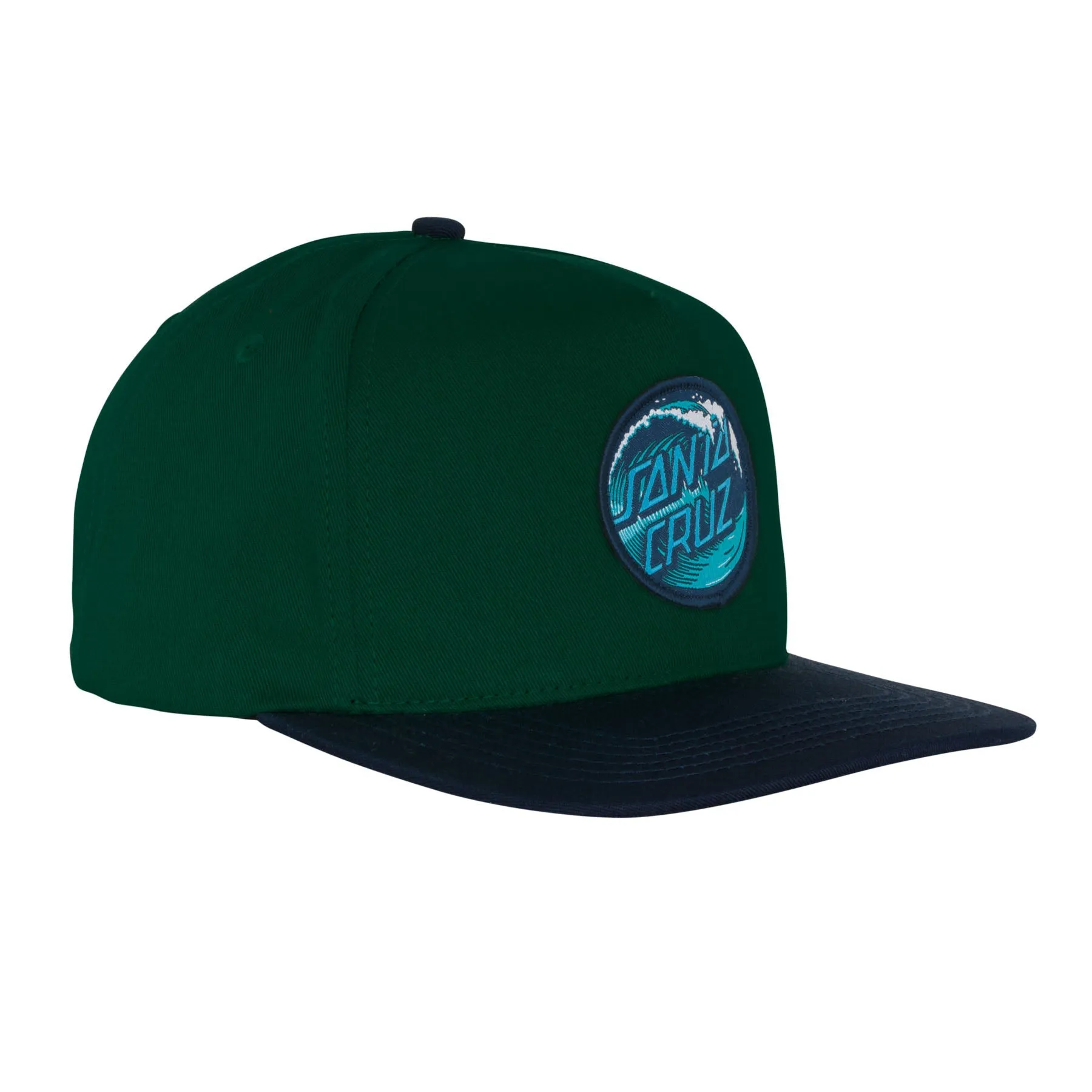 Santa Cruz Wave Dot Snapback Mid Profile Hat