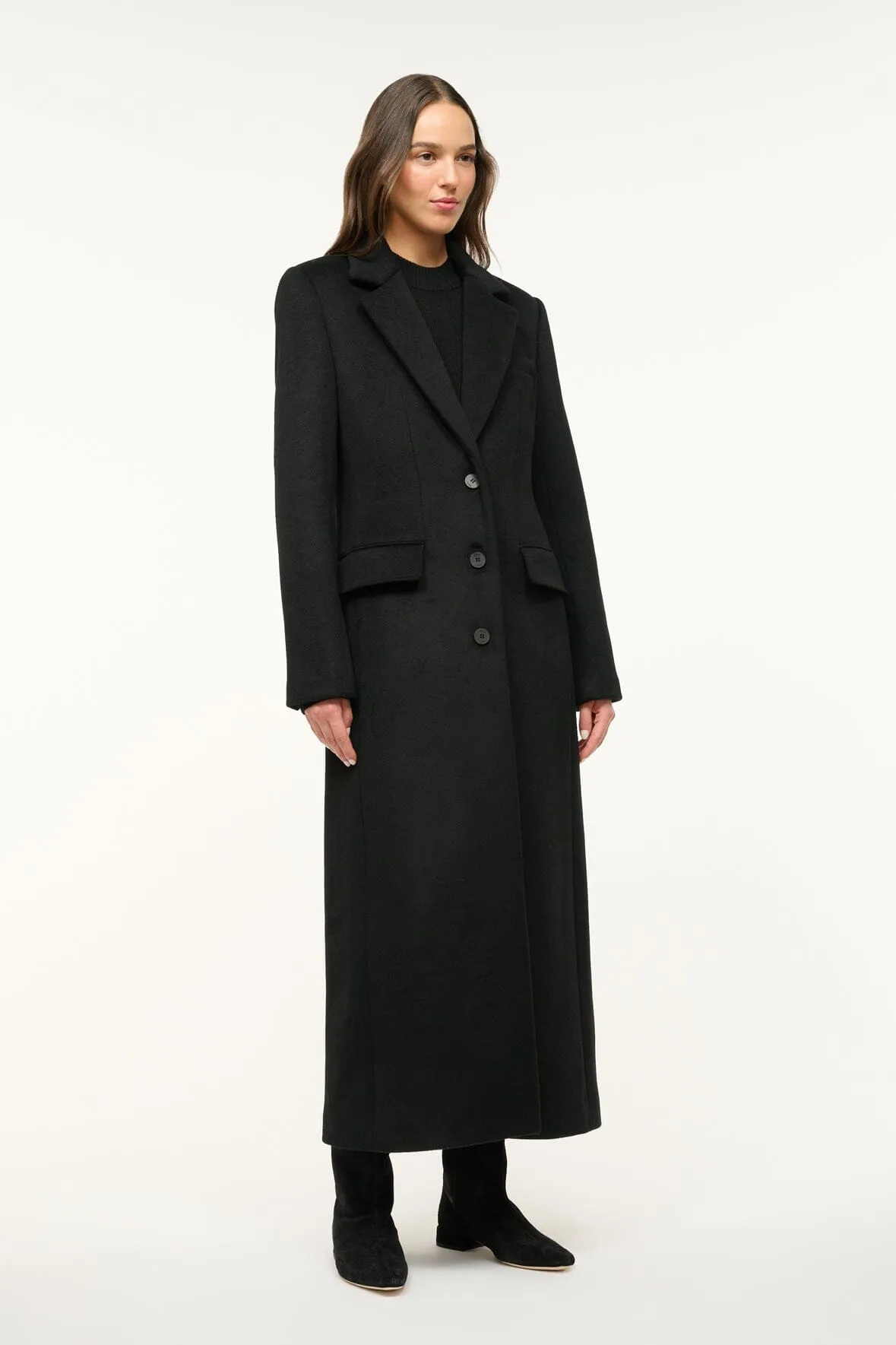 SANZA COAT | BLACK