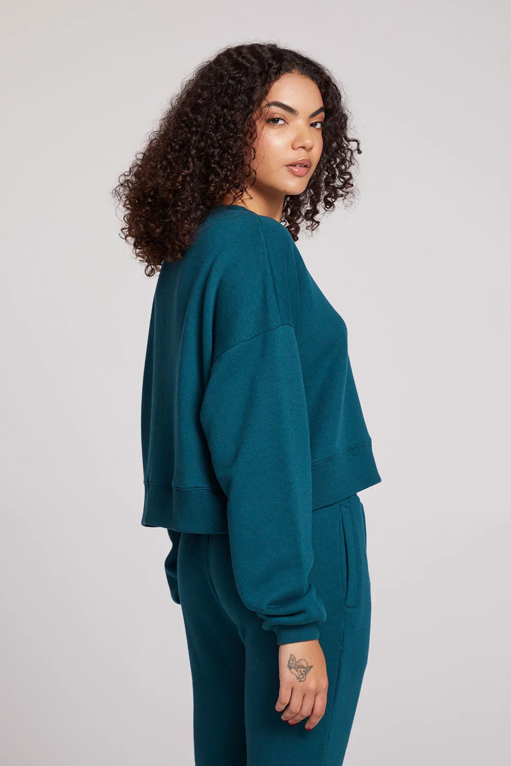 Scarlet Dark Sea Pullover