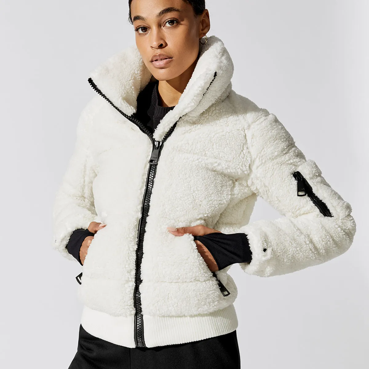 Sherpa Freestyle Bomber - White