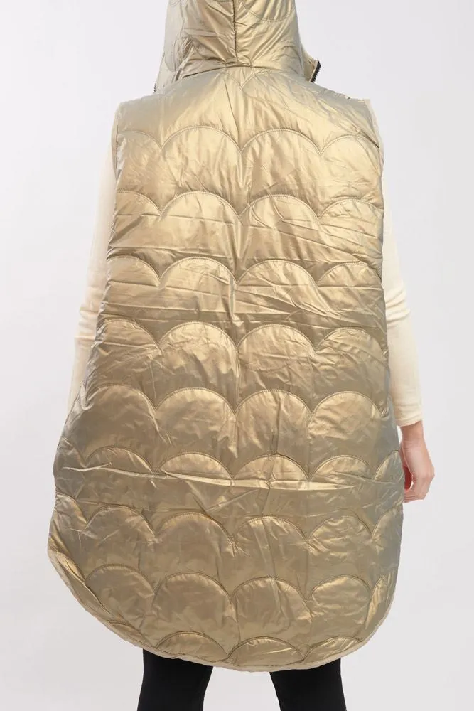 Shimmer Quilted Gilet