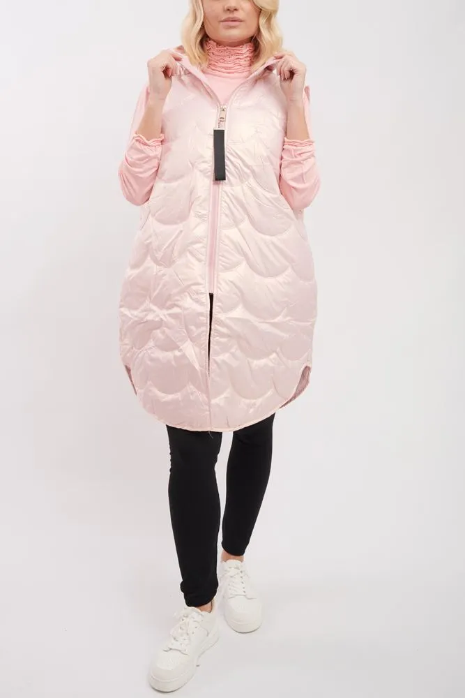 Shimmer Quilted Gilet