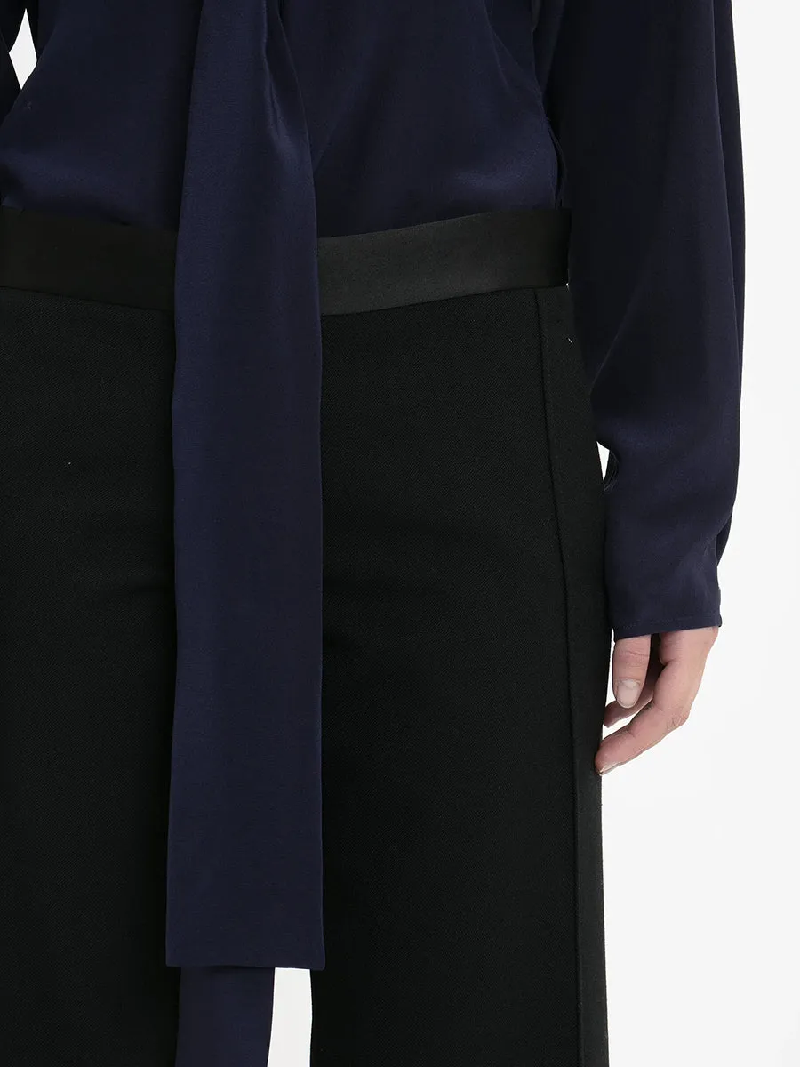 Side Panel Trouser in Black