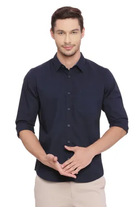 Slim Fit Poplin Stretch Shirt