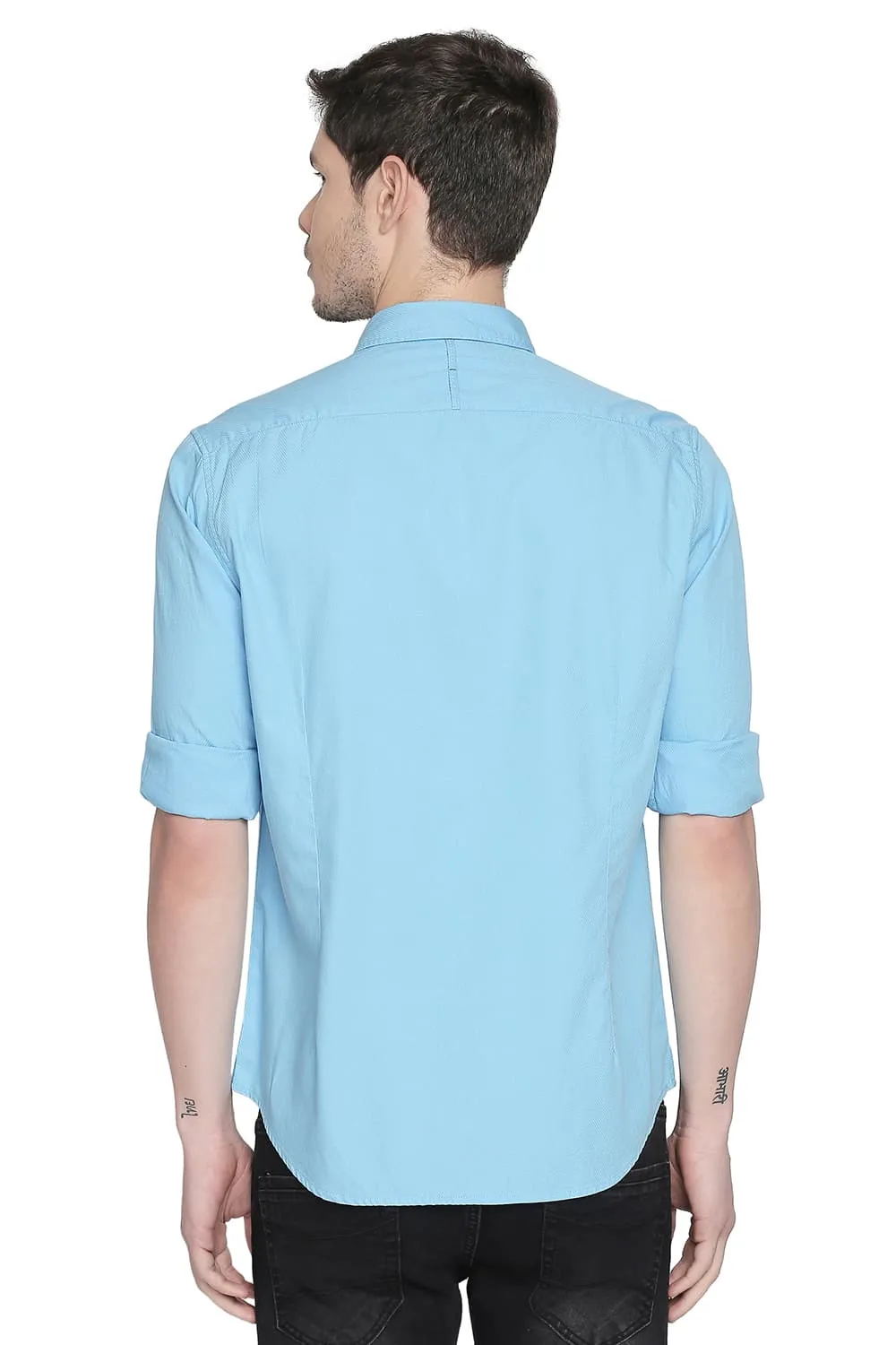 Slim Fit Structure Shirt