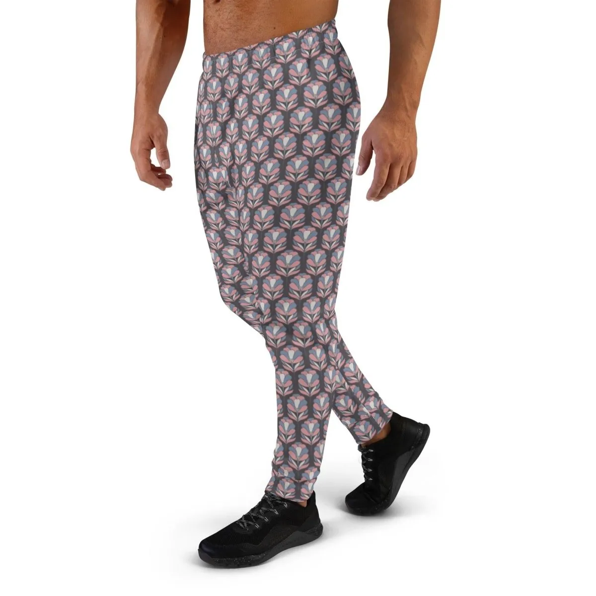 Softly Pattern Men's Street Joggers