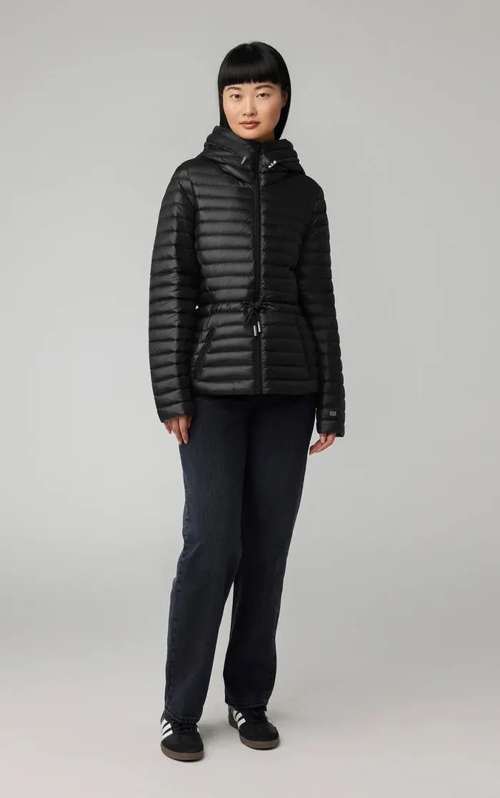 SOIA&KYO AYLEEN - Sustainable Slim-Fit Ultra-Lightweight Down Jacket With Hood