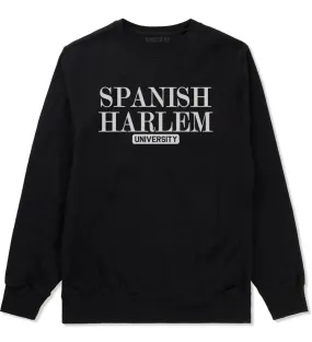 Spanish Harlem University New York Mens Crewneck Sweatshirt