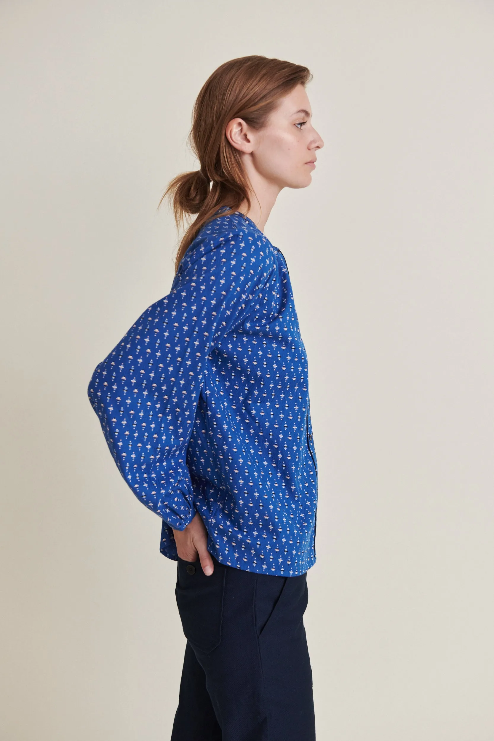 Spina Shirt - classic blue/lavender/airy blue/sky/birch/moon