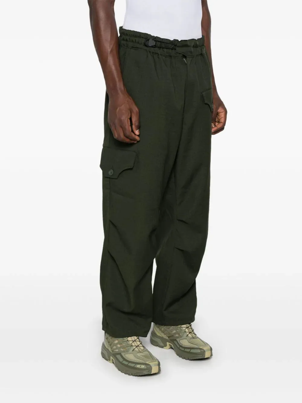 Sport Uniform Straight Pants - Green