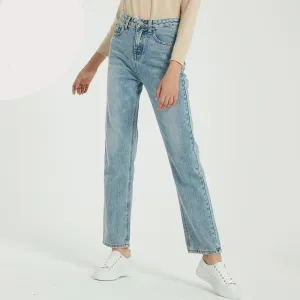 Straight Classic Denim Jeans