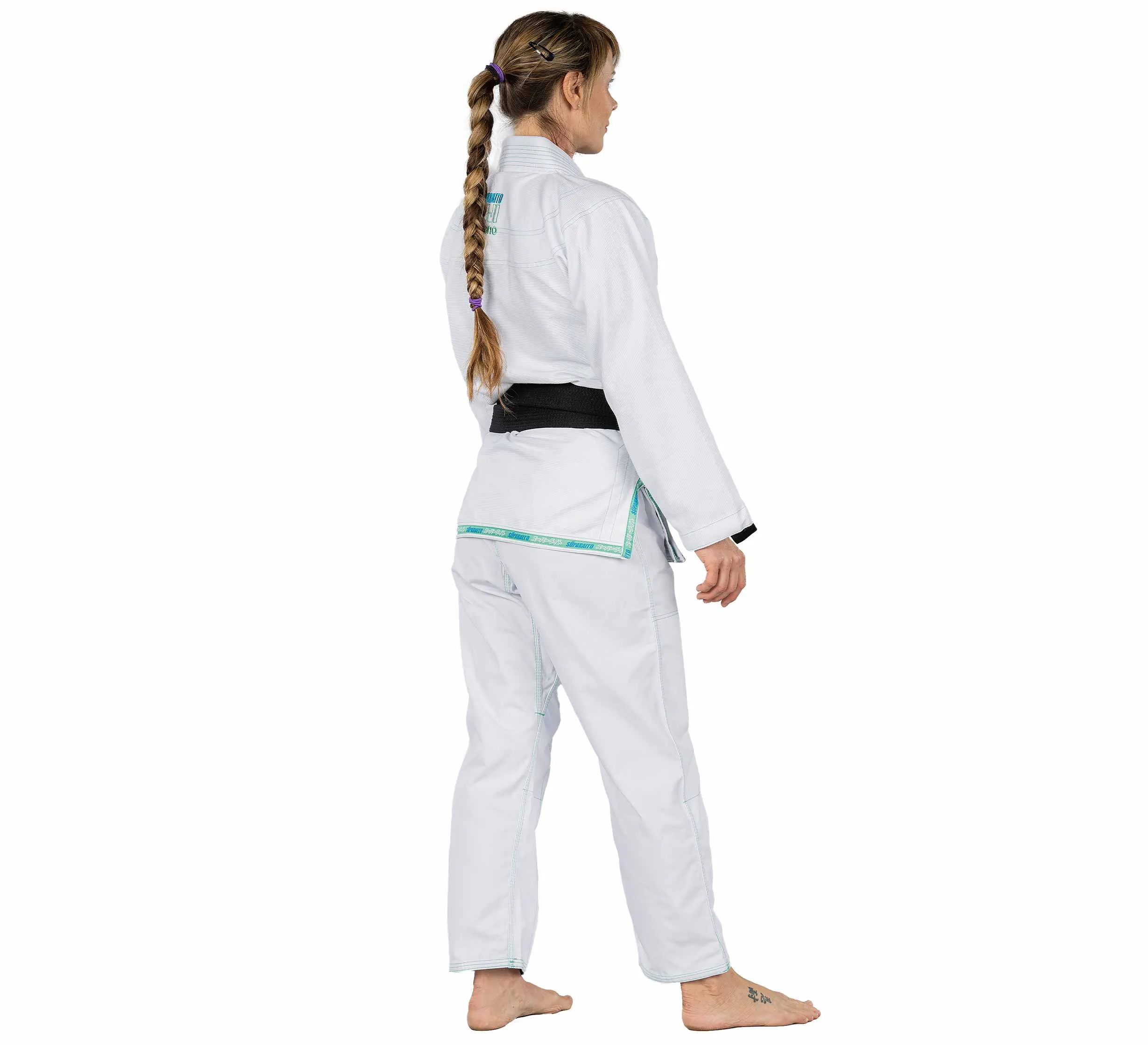 Suparaito Womens BJJ Gi Teal