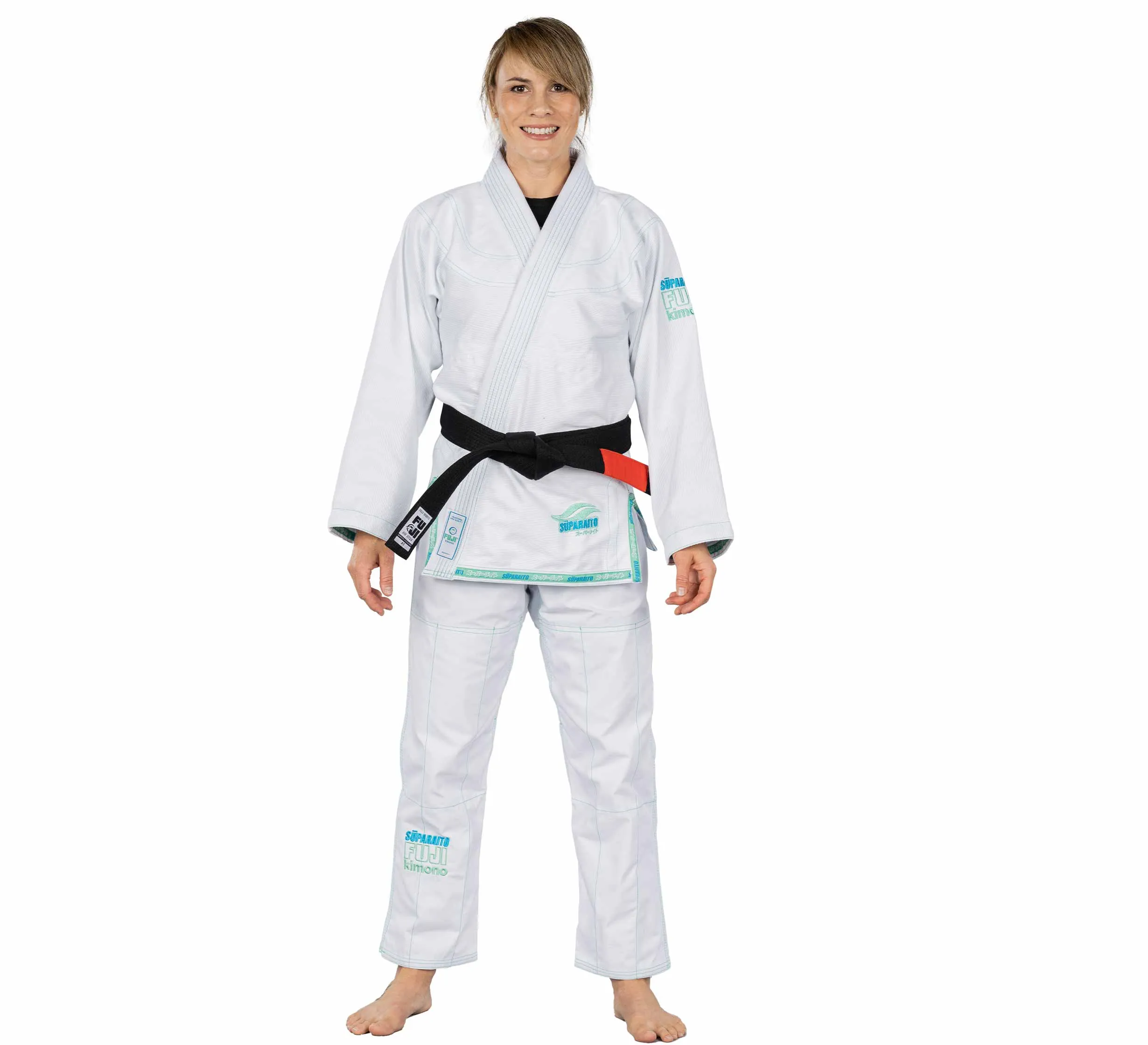 Suparaito Womens BJJ Gi Teal