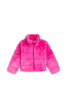 Teddy Fur Puffer Jacket