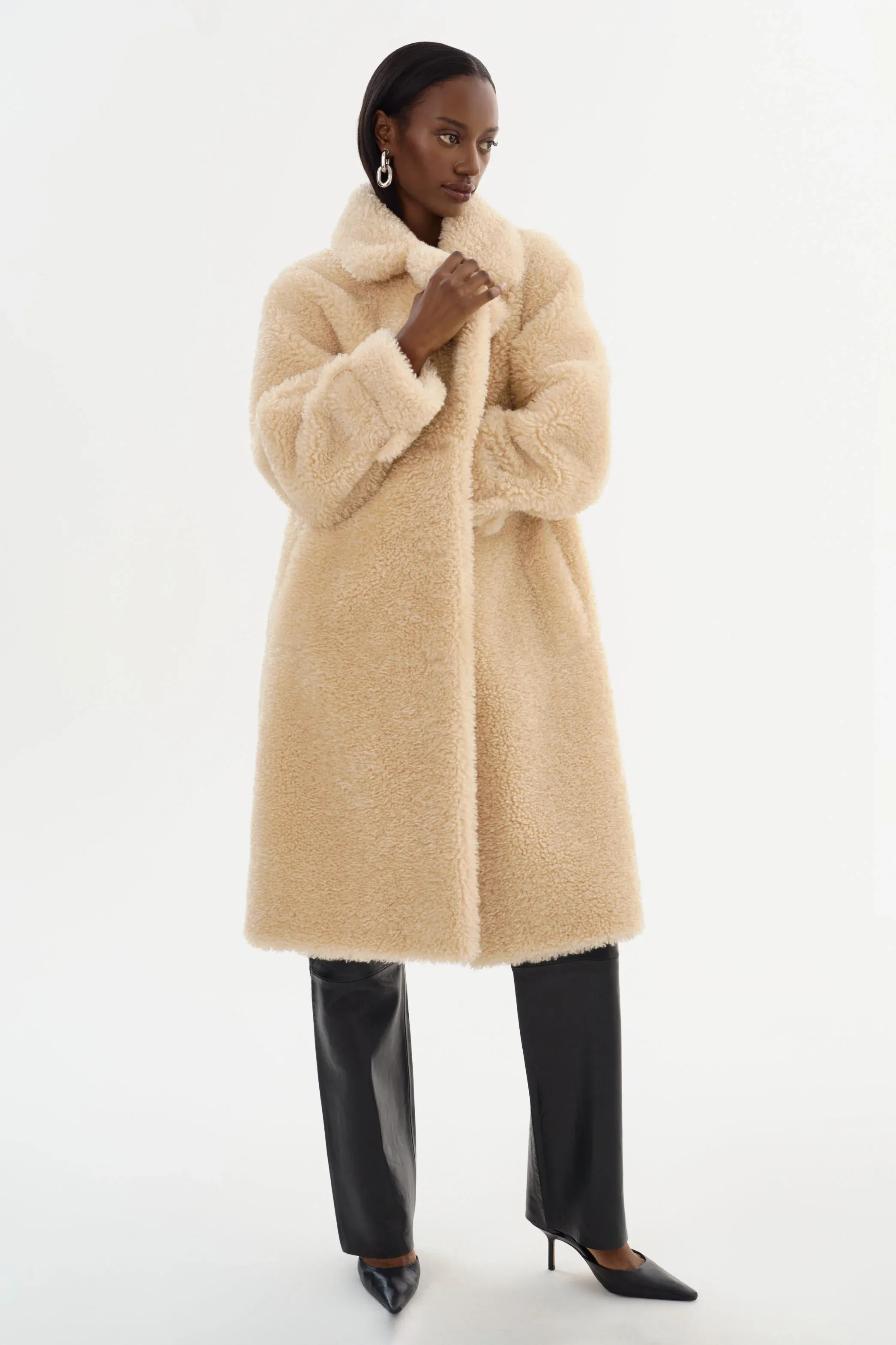 The Adina Sherpa Coat