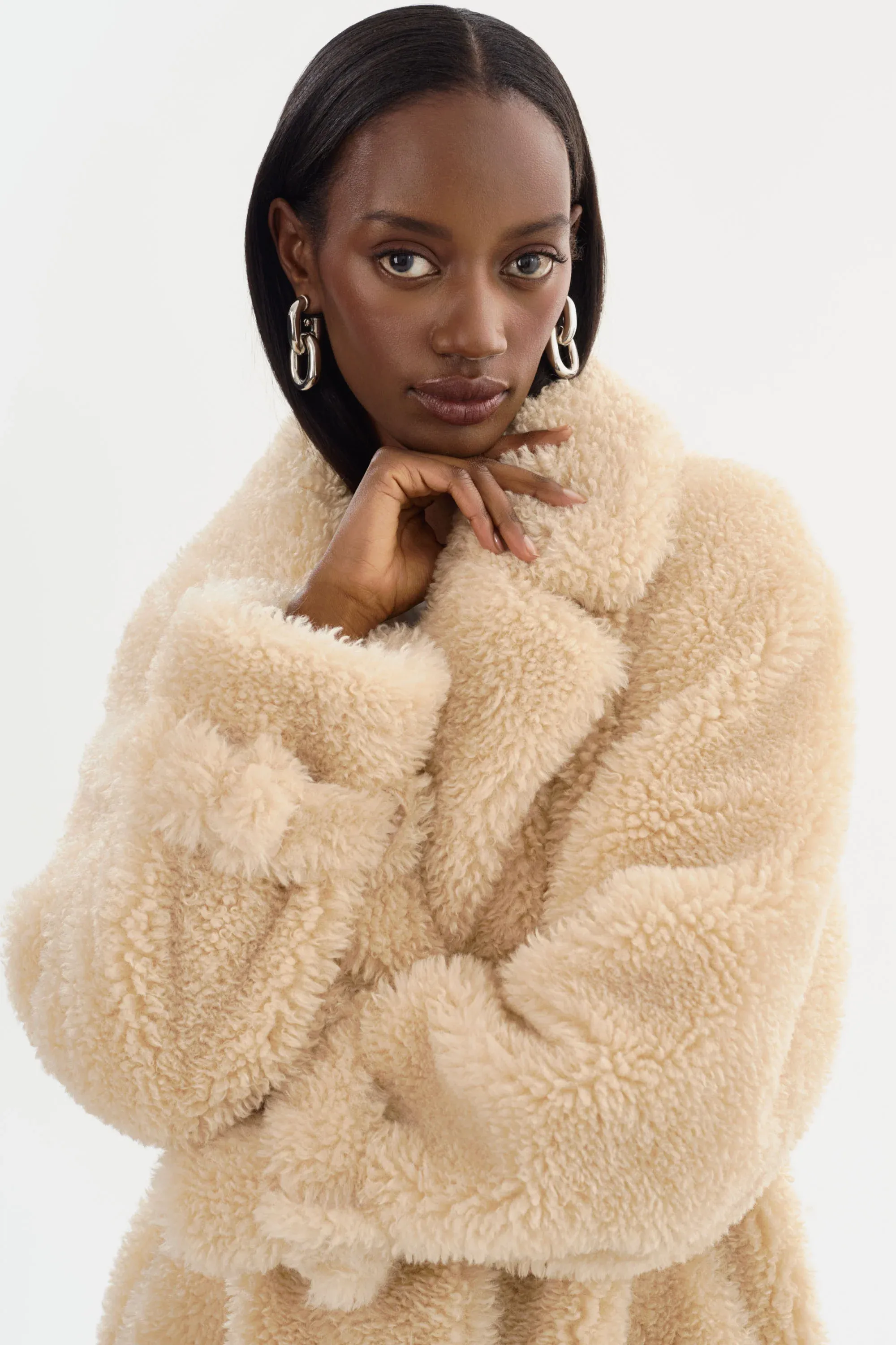 The Adina Sherpa Coat