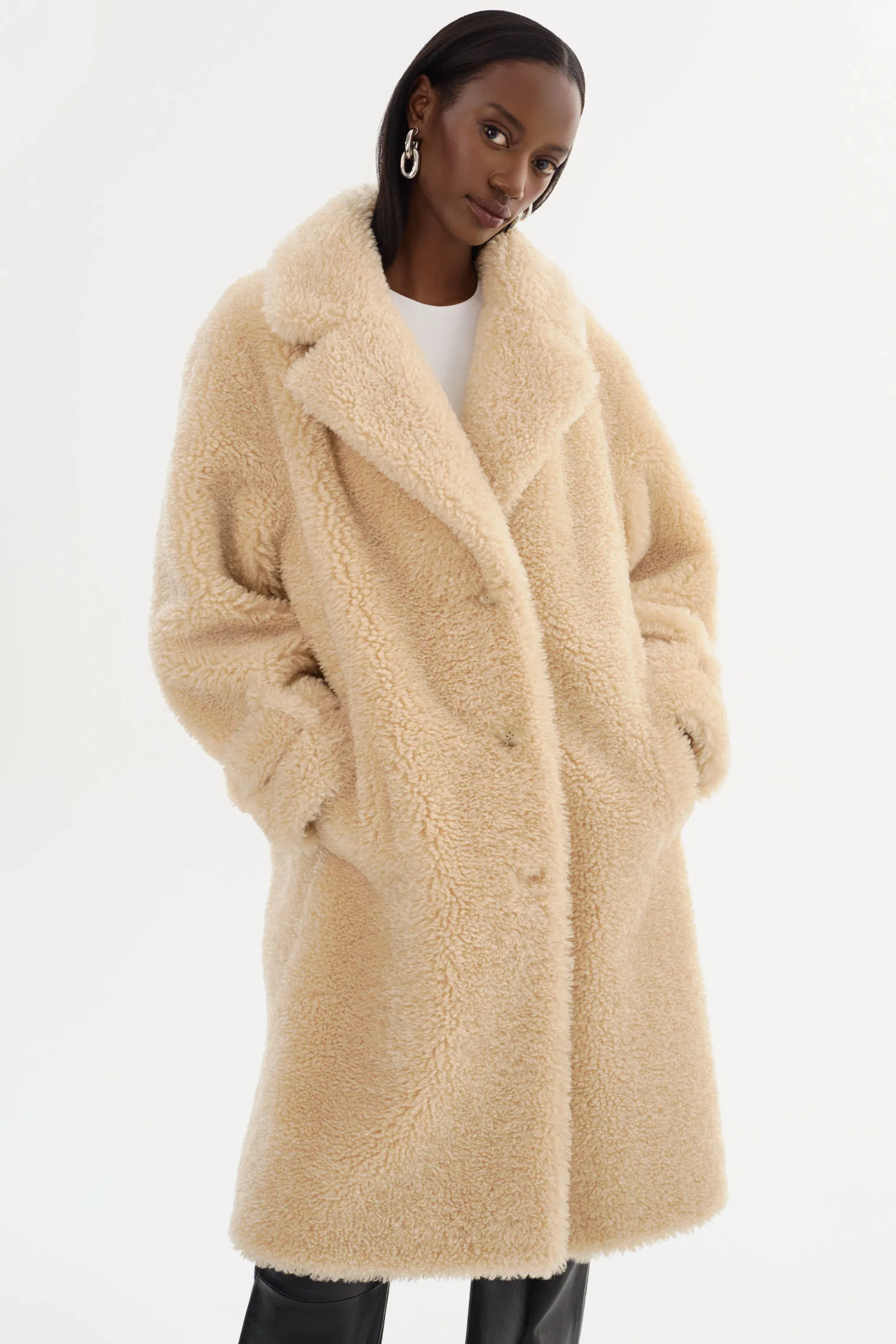 The Adina Sherpa Coat