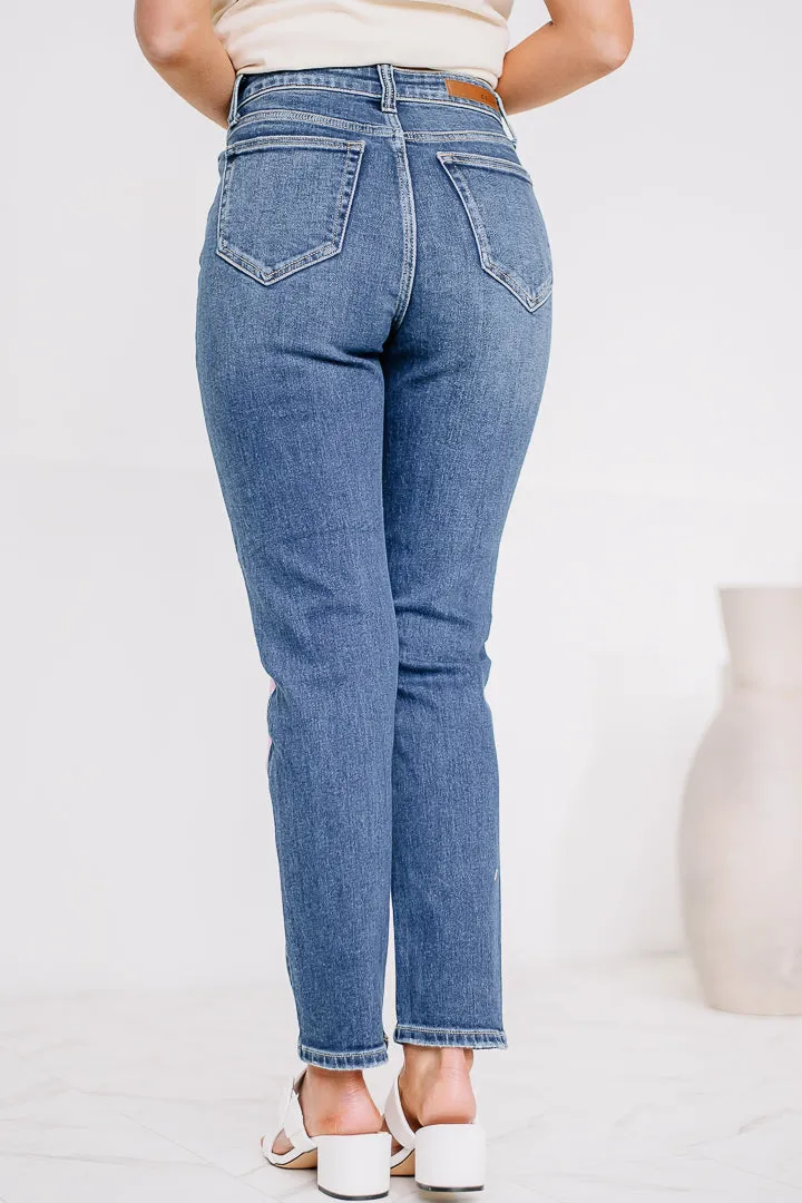 The Extra Life High Rise Straight Jeans