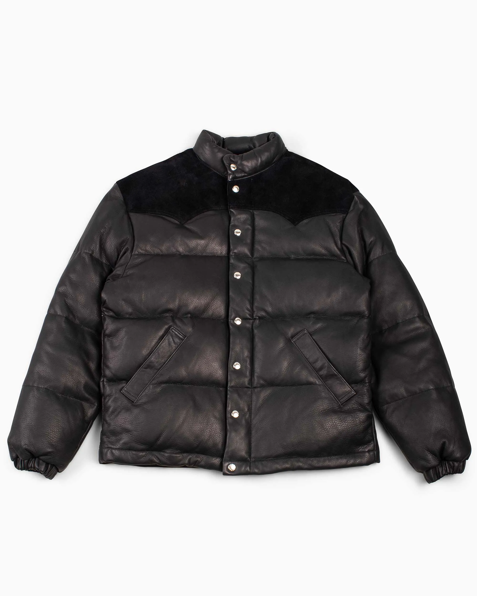 The Real McCoy's MJ20119 Deerskin Down Jacket (Black)