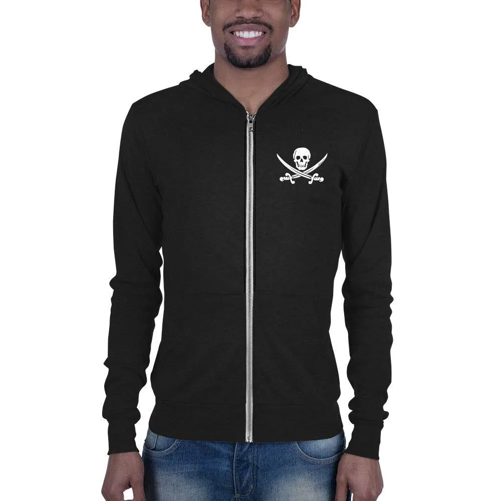 TIM Lightweight Unisex zip hoodie