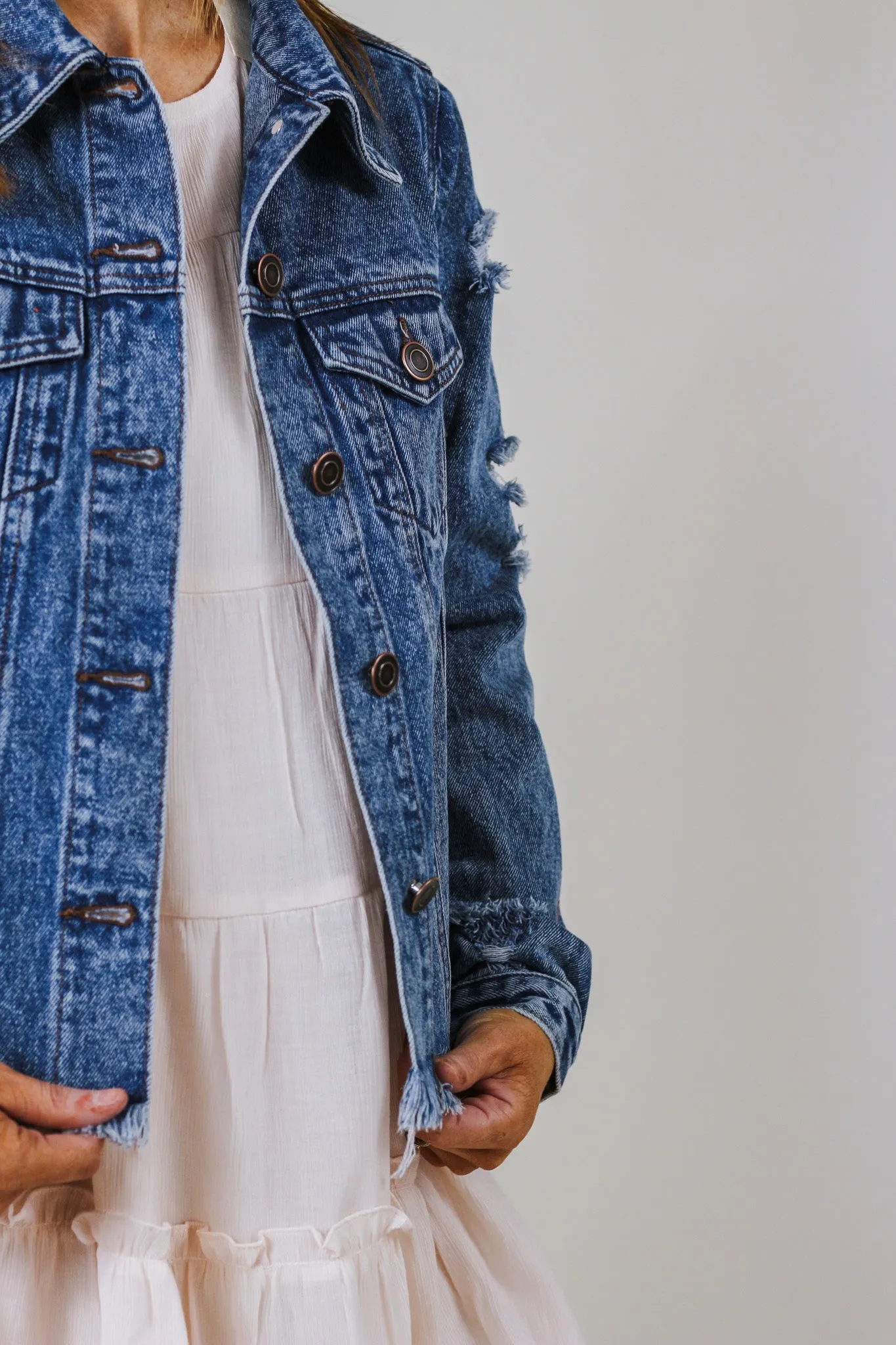 Time For Something New Denim Jacket