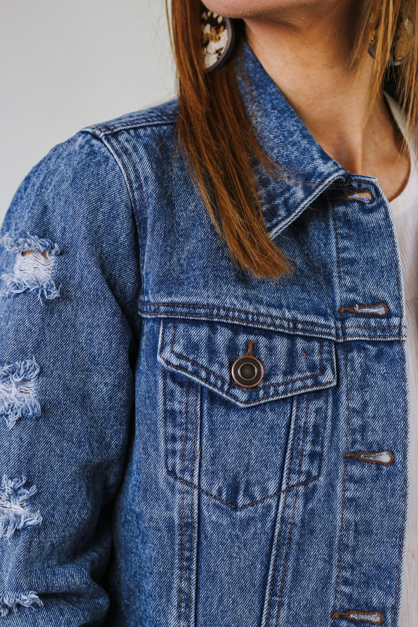 Time For Something New Denim Jacket